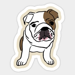 Bulldog Sticker